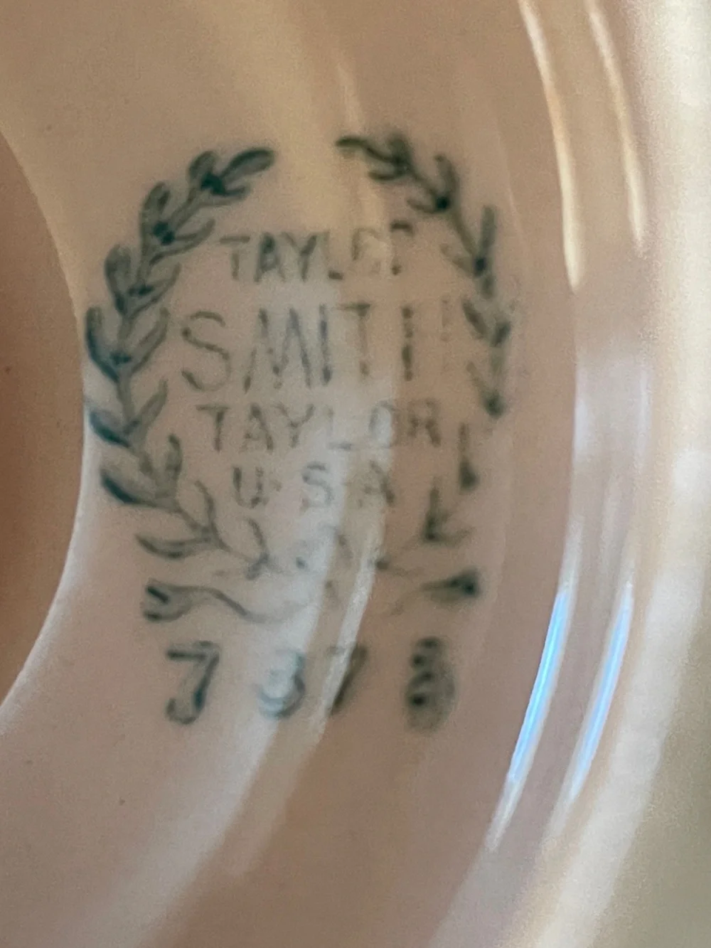 Taylor Smith Taylor Ceramic Light Pink and Gold Candle Stick Holders - Picture 10 of 10